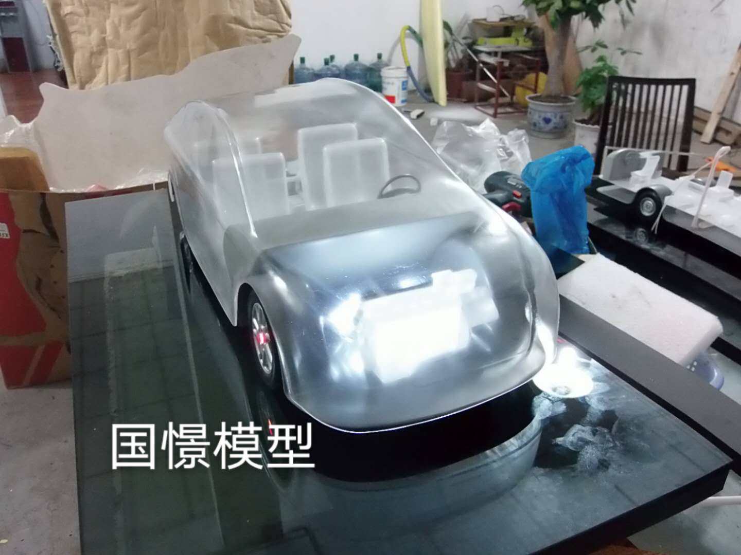 铅山县透明车模型